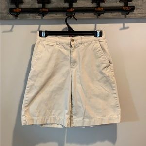 Chaps Shorts Boys Cream Casual Chino | Size 14